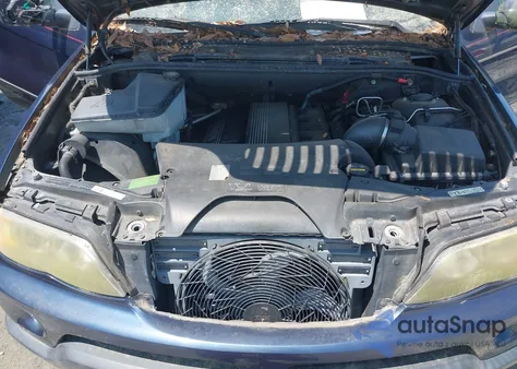 2004 BMW X5 3.0I z USA, uszkodzony, nr VIN 5UXFA13594LU45425